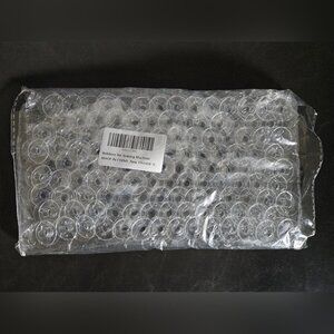 120 Transparent Plastic Bobbins for Sewing Machines, Compatible with Singer, Bro